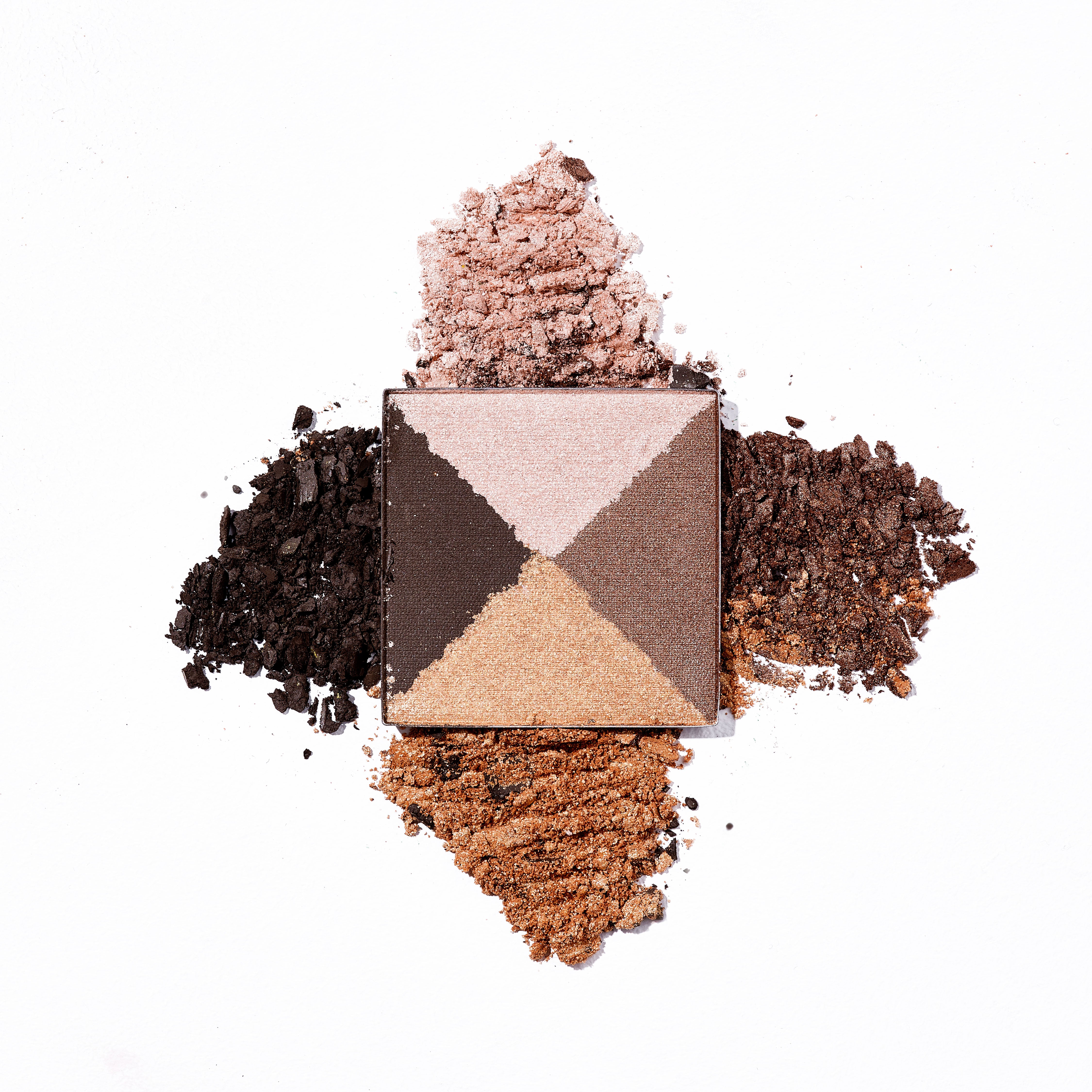 My Joy Fıll Talc Free Eyeshadow Quad 03 Bronze Heat