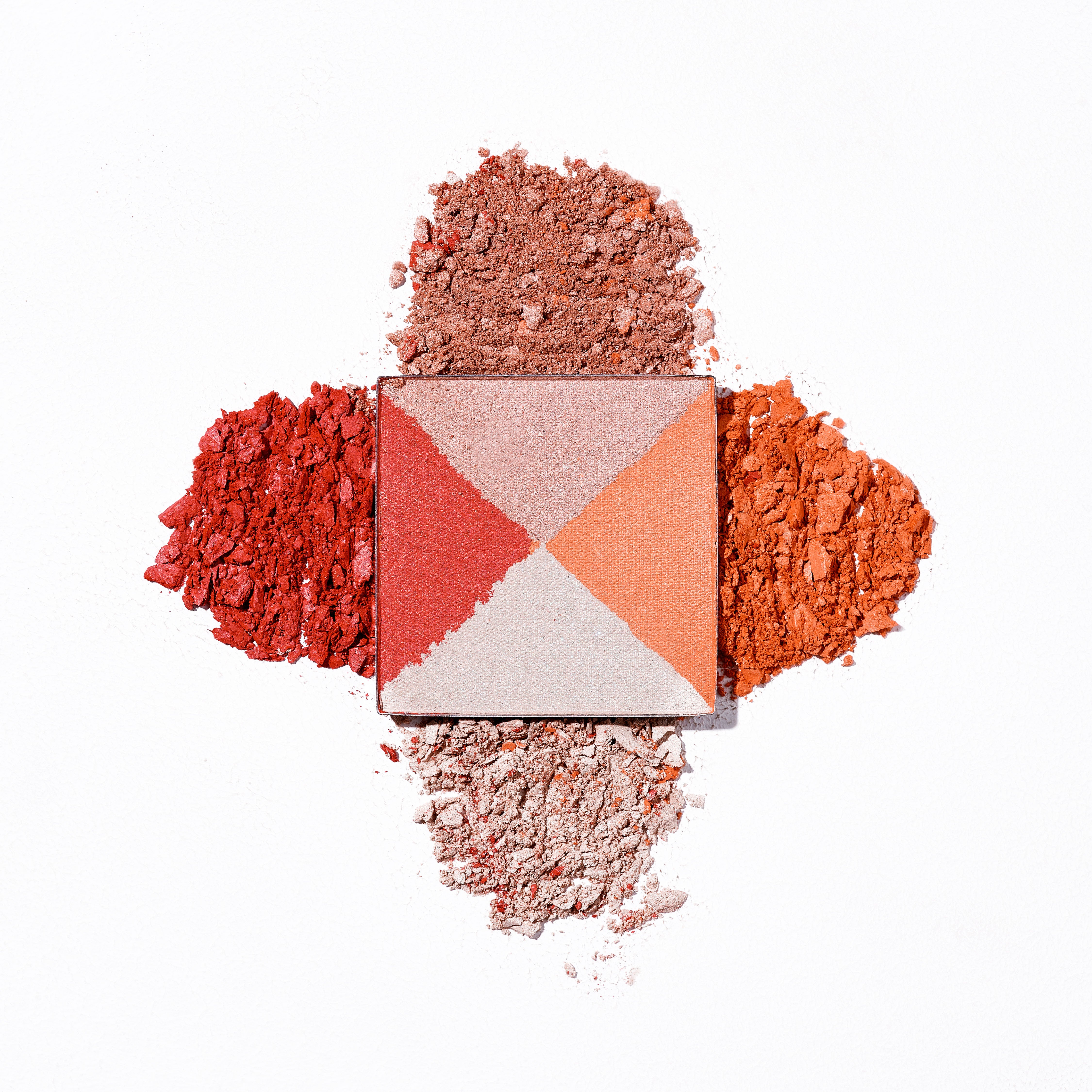 My Joy Fıll Talc Free Eyeshadow Quad 02 Coral Reef