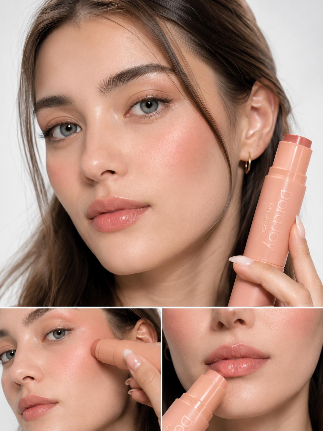 Blend Joy Lıp & Cheek Multı Stıck 04 Dewy Peach
