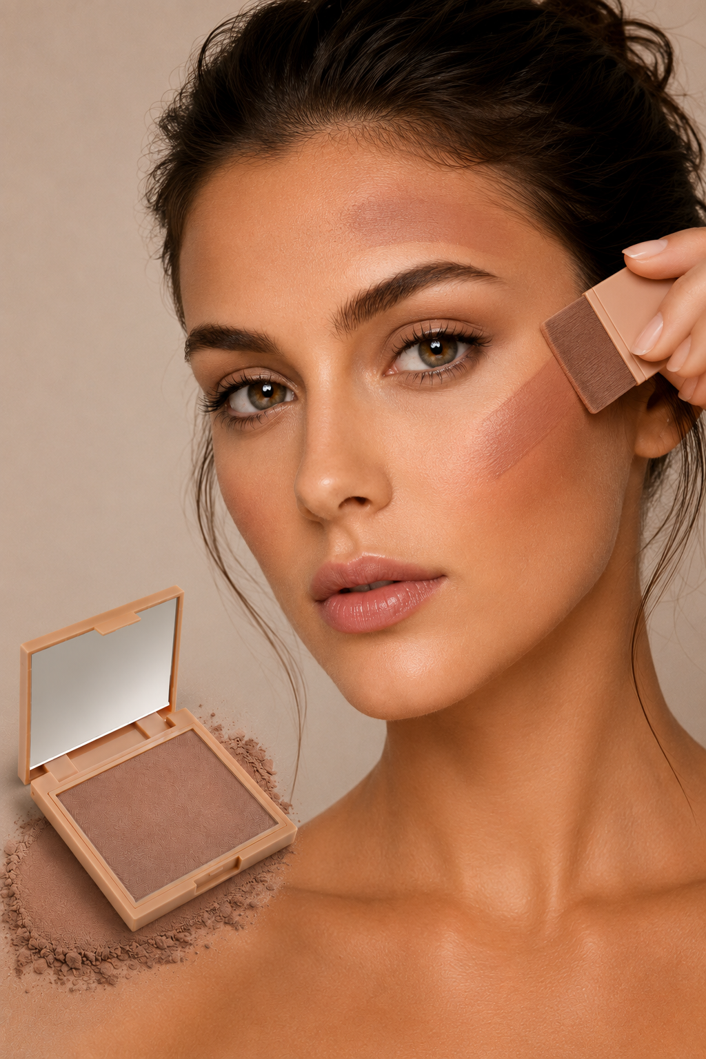 TALC FREE My Joy Sculpting Bronzer & Contour Angel Dark 03 Bronze