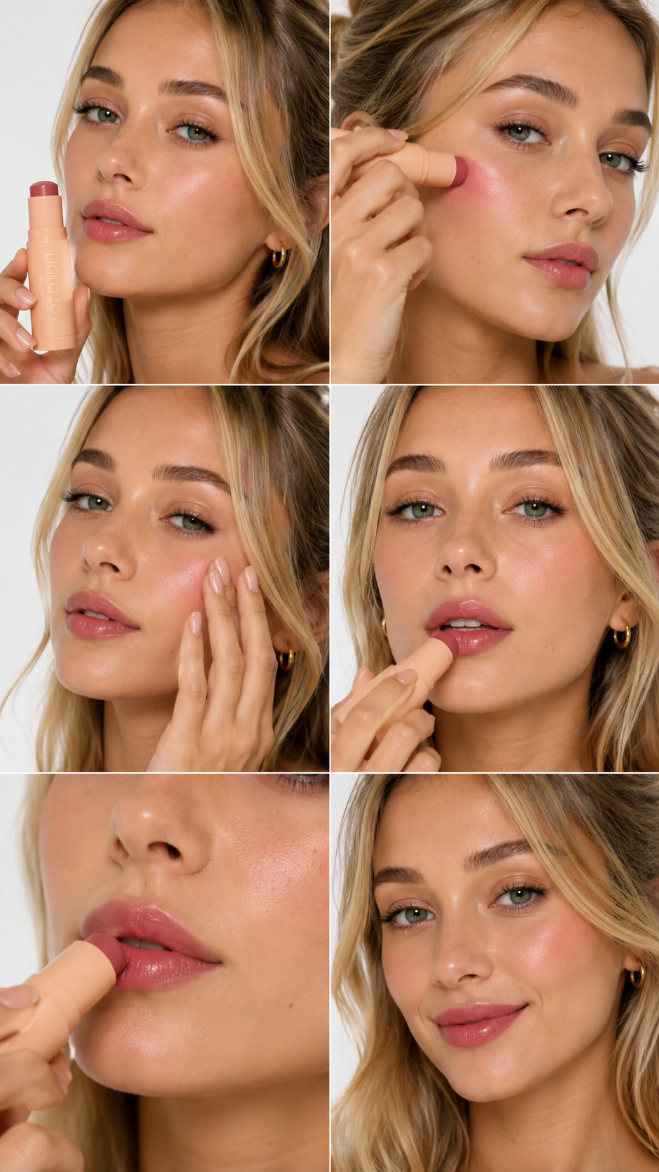 Blend Joy Lip & Cheek Multi Stick 01 Dewy Berry