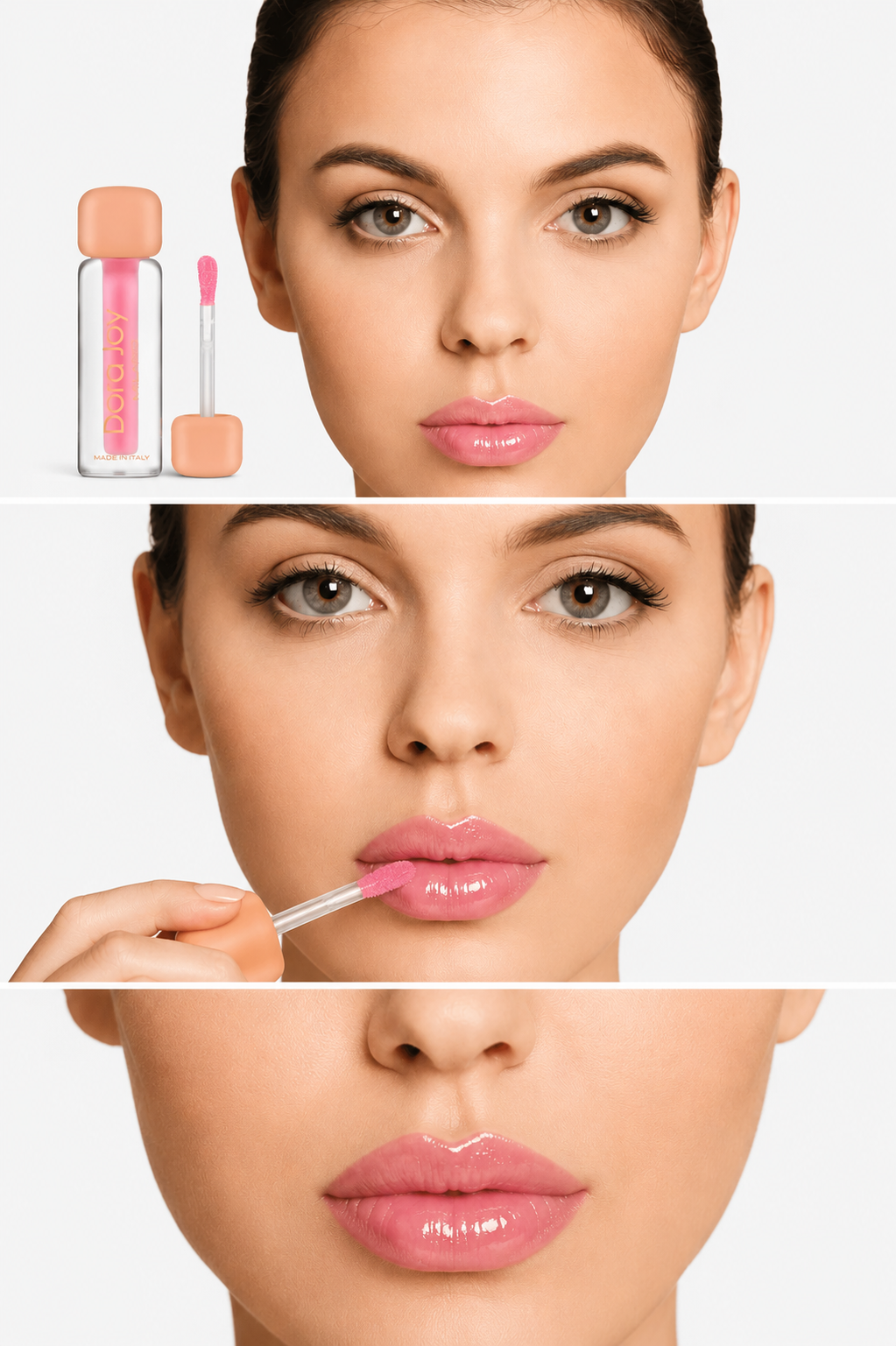 Plump Joy Lip Gloss Sheer Pink