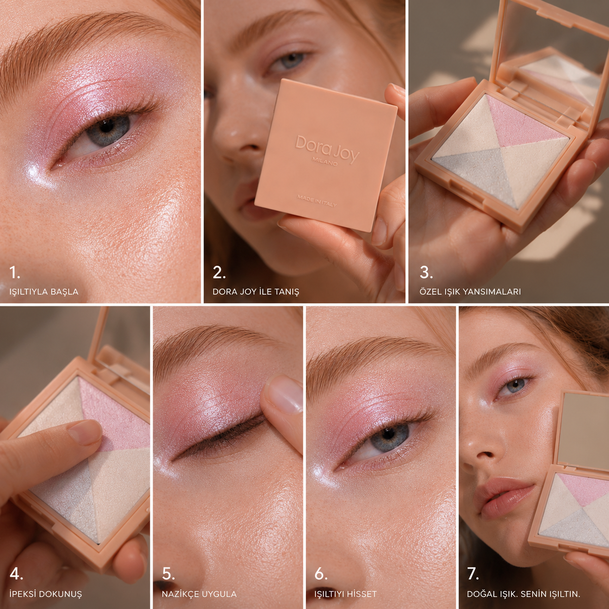 My Joy Eyeshadow Quad 01 Holo Glow
