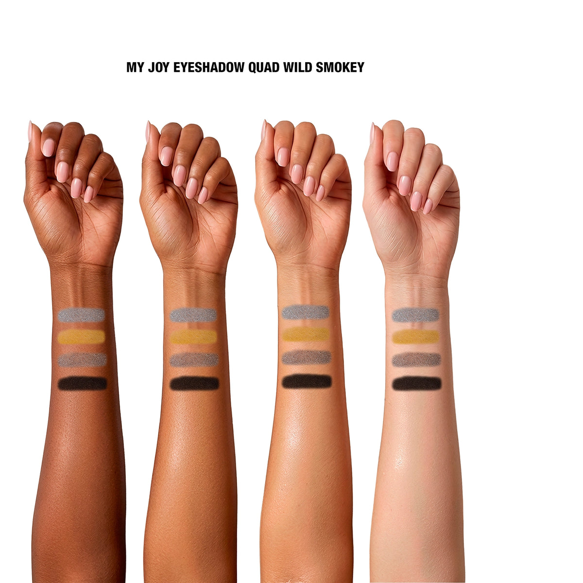 My Joy Eyeshadow Quad 04 Wild Smokey