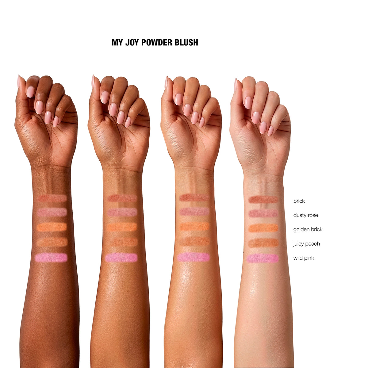 Talc Free My Joy Powder Blush 07 Brick