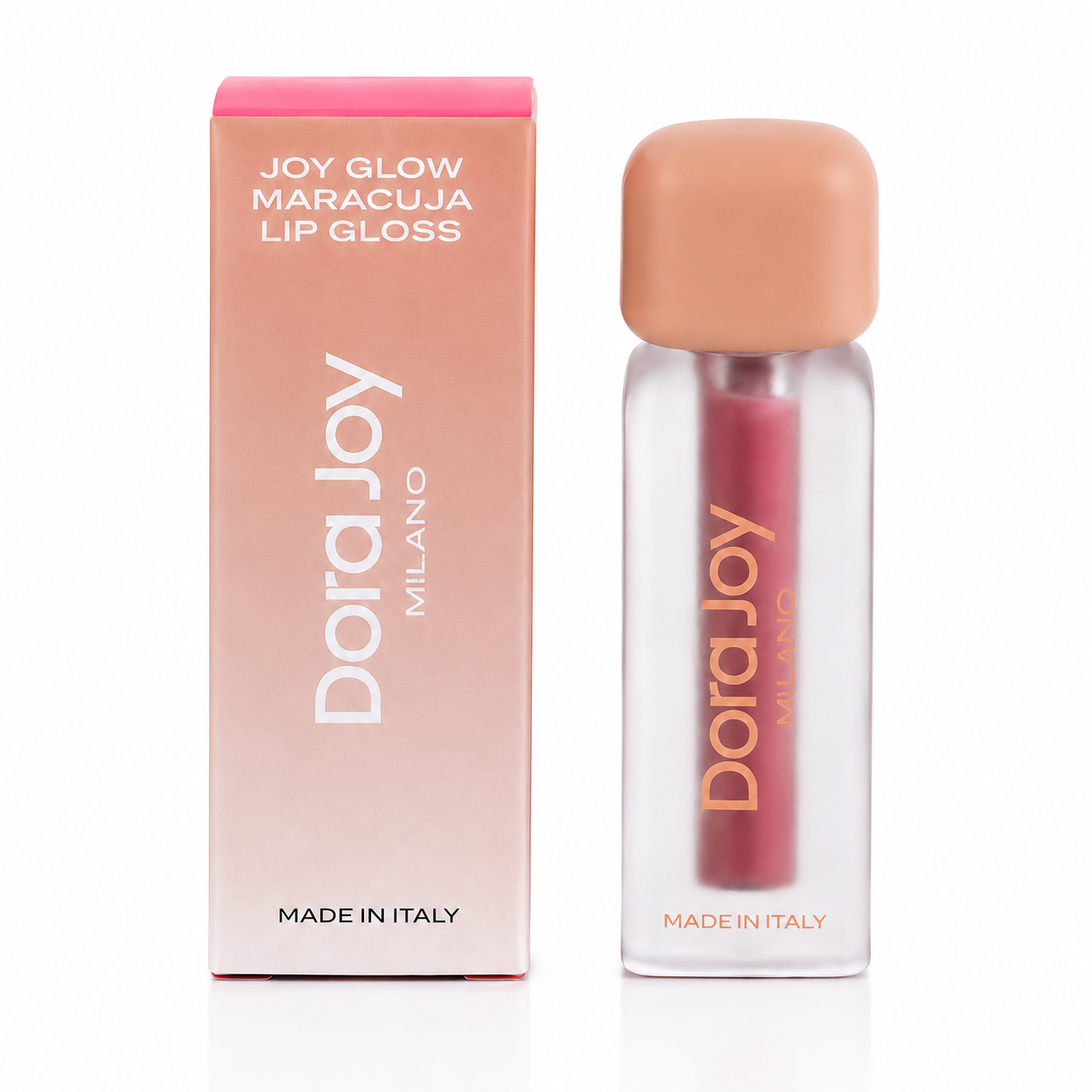 Joy Glow Maracuja Lip Gloss 01 Nude Bliss